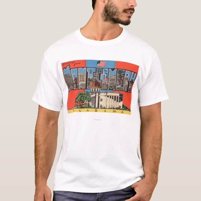 Montgomery, Alabama (Hauptstadt Gbd) T-Shirt (Vorderseite)