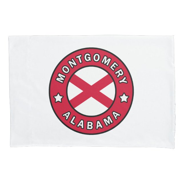 Montgomery Alabama Kissenbezug (Vorderseite)