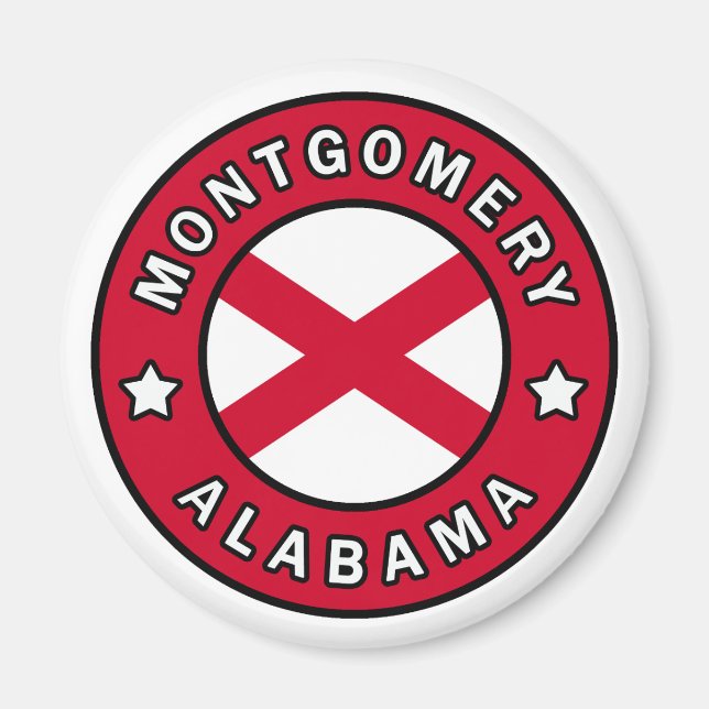 Montgomery Alabama Magnet (Vorne)