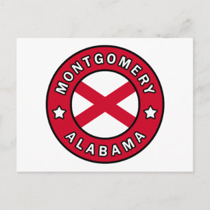 Montgomery Alabama Postkarte