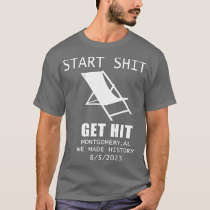 Montgomery Alabama Prügelei Trending Meme Stuhl Hu T-Shirt