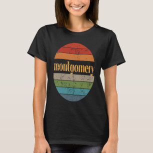 Montgomery Alabama Quality Sunset 3 gestört T-Shirt