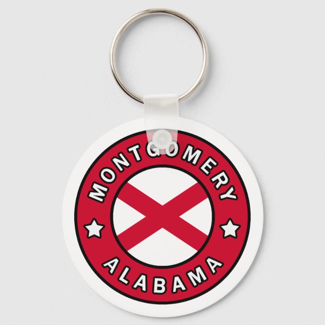 Montgomery Alabama Schlüsselanhänger (Vorderseite)