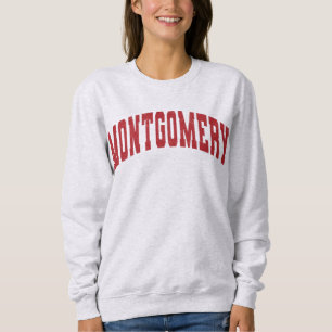 Montgomery Alabama Vintager Uni Style Sweatshirt