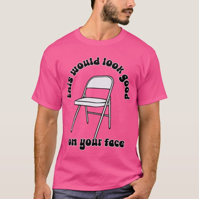 Montgomery Brawl Alabama Tea Party chair fight 050 T-Shirt (Vorderseite)