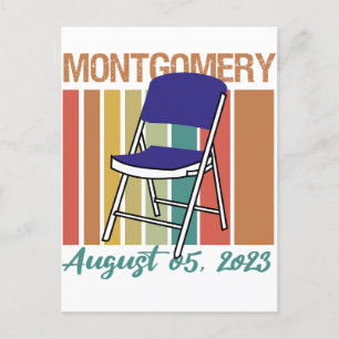 Montgomery Brawl Folding August 5 2023 Postkarte
