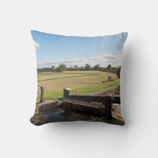 Montgomery Canal Shropshire England Kissen (Vorderseite)