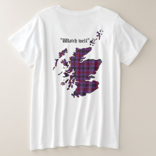 Montgomery Clan Große Größe T-Shirt