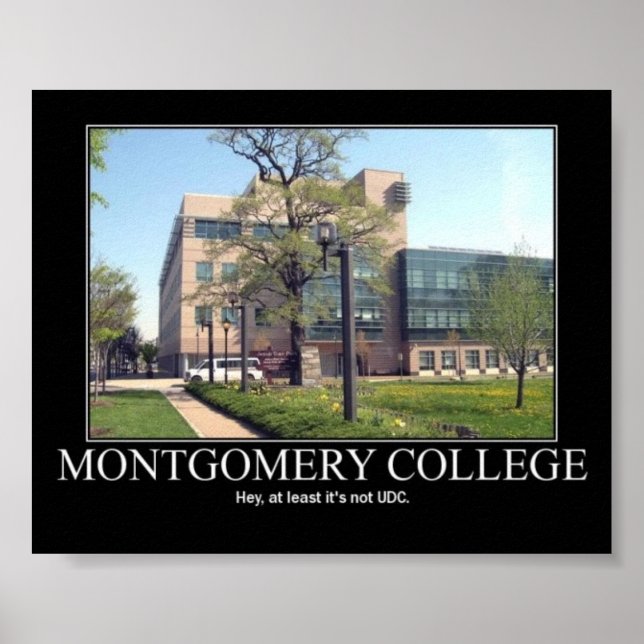 Montgomery Colledge Poster (Vorne)