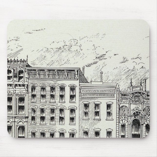 Montgomery East Side Kalifornien und Sacramento Mousepad (Vorne)