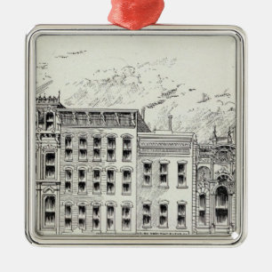 Montgomery East Side Kalifornien und Sacramento Ornament Aus Metall