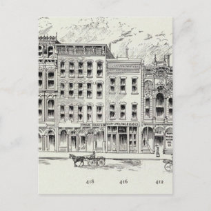 Montgomery East Side Kalifornien und Sacramento Postkarte