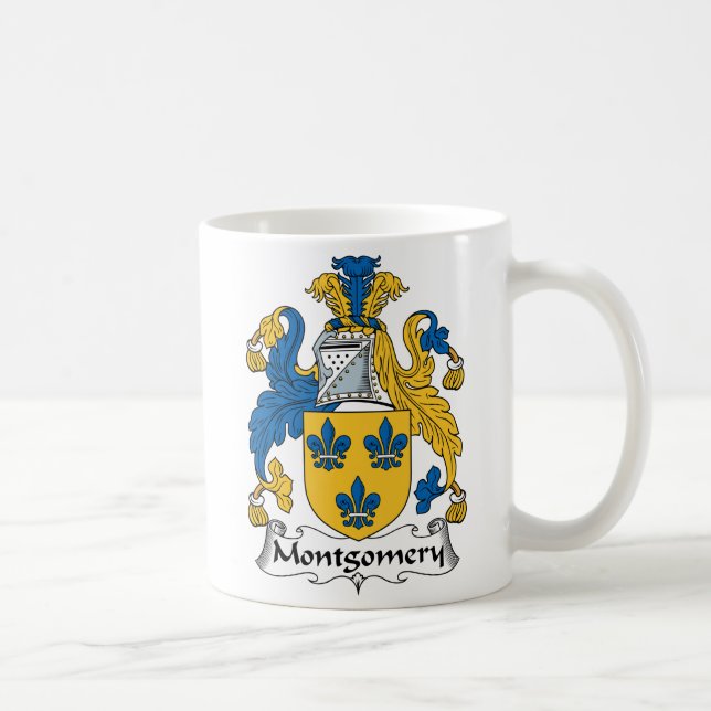 Montgomery-Familienwappen Kaffeetasse (Rechts)