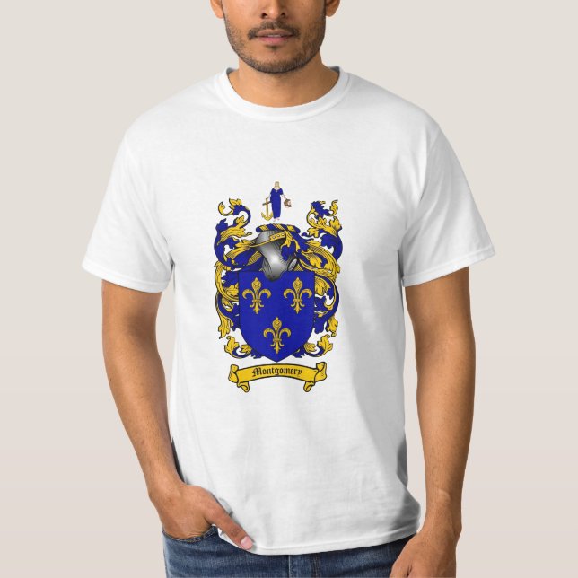 Montgomery-Familienwappen - Montgomery-Wappen T-Shirt (Vorderseite)