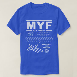 Montgomery - Gibbs Führungskraft Flughafen MYF T - T-Shirt