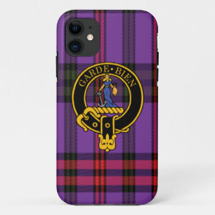 Montgomery schottisches Wappen und Tartan iPhone Case-Mate iPhone Hülle