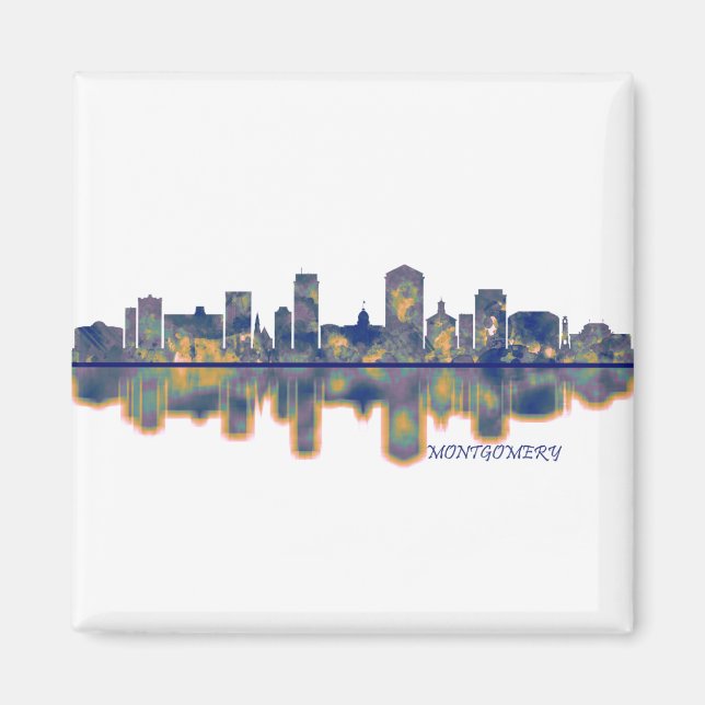 Montgomery Skyline Magnet (Vorne)