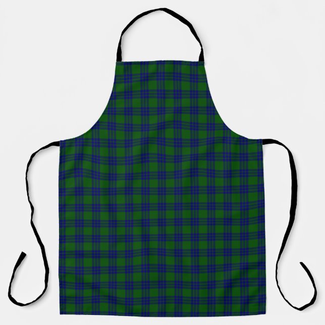 Montgomery tartan green blue kariert schürze (Vorderseite)