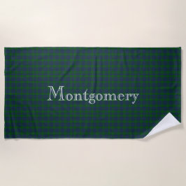 Montgomery Tartan Kariert Beach Handtuch