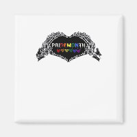 Month Skeleton Heart Hands LGBTQIA
