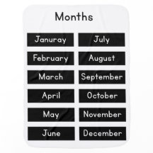 Months of the year