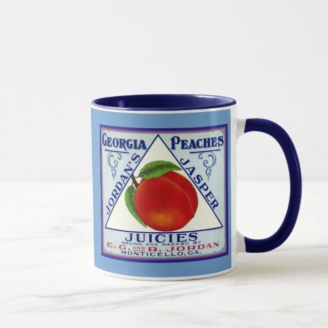 Monticello Georgia Peaches Tasse (Rechts)