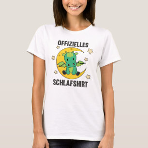 Montier Dragon Offiziell Sleepshirt Green T-Shirt