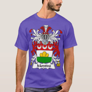 Montini Coat of Arms Familienwappen T-Shirt