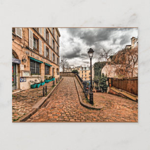 Montmarte, Paris, Frankreich Postkarte