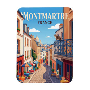 Montmartre Frankreich Magnet