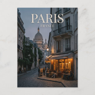 Montmartre Frankreich Postkarte