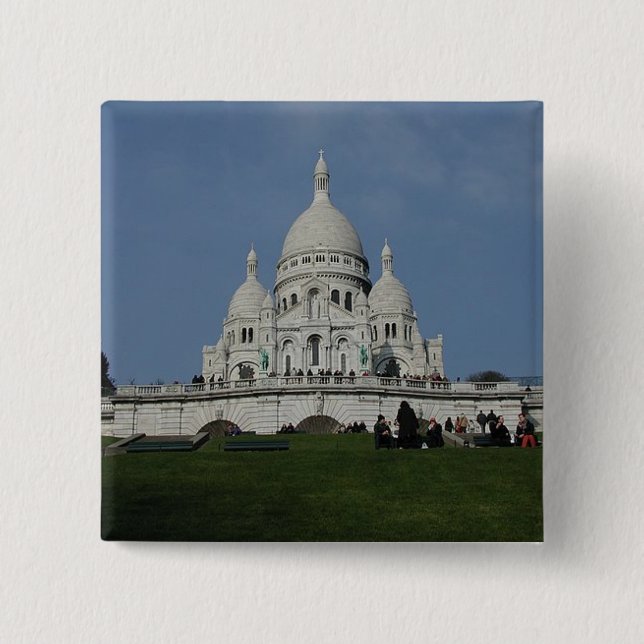 Montmartre-Knopf Button (Vorderseite)