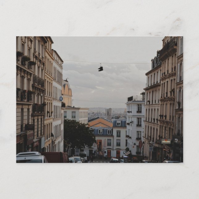 Montmartre, Paris, Frankreich Postkarte (Vorderseite)