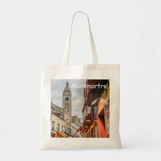 Montmartre, Paris-Taschentasche Tragetasche (Vorne)