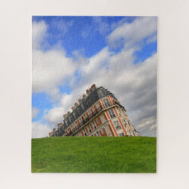 Montmartre Sinking House in Paris Puzzle