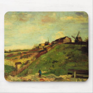 Montmartre: Steinbruch, die Mills von Vincent van  Mousepad