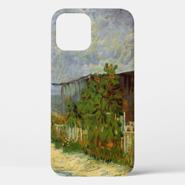 Montmartre Weg und Sonnenblumen von Vincent van Go Case-Mate iPhone Hülle (Rückseite)