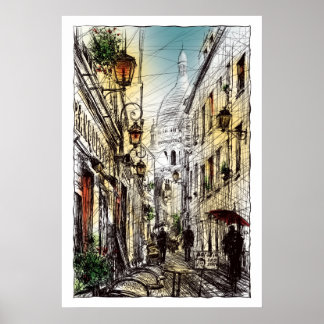 Montmartre XI Poster