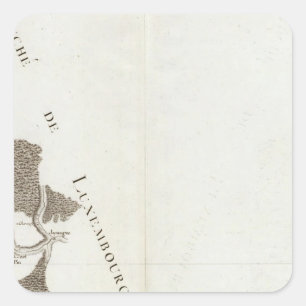 Montmedy, Longwy, Fleischbrühe Quadratischer Aufkleber