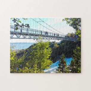 Montmorency Wasserfall Quebec. Puzzle