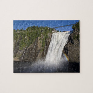 Montmorency-Wasserfälle in der Nähe von Quebec Cit Puzzle