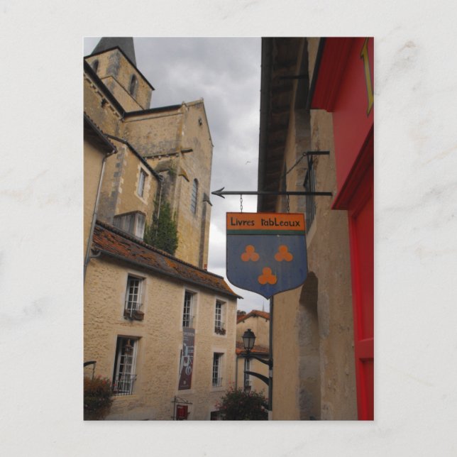 Montmorillion Frankreich Postkarte (Vorderseite)