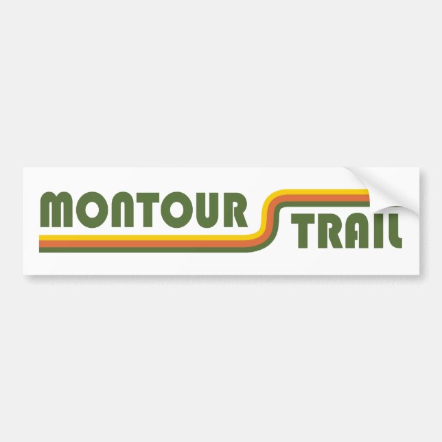 Montour Trail Autoaufkleber (Vorne)