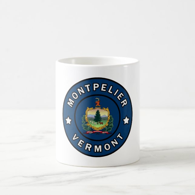 Montpelier Vermont Kaffeetasse (Mittel)