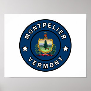 Montpelier Vermont Poster