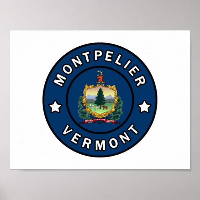 Montpelier Vermont Poster (Vorne)