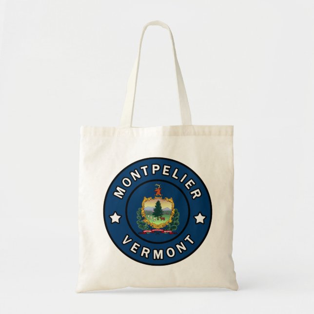 Montpelier Vermont Tragetasche (Vorne)