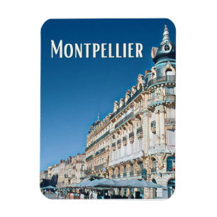 Montpellier Foto Vintage Magnet