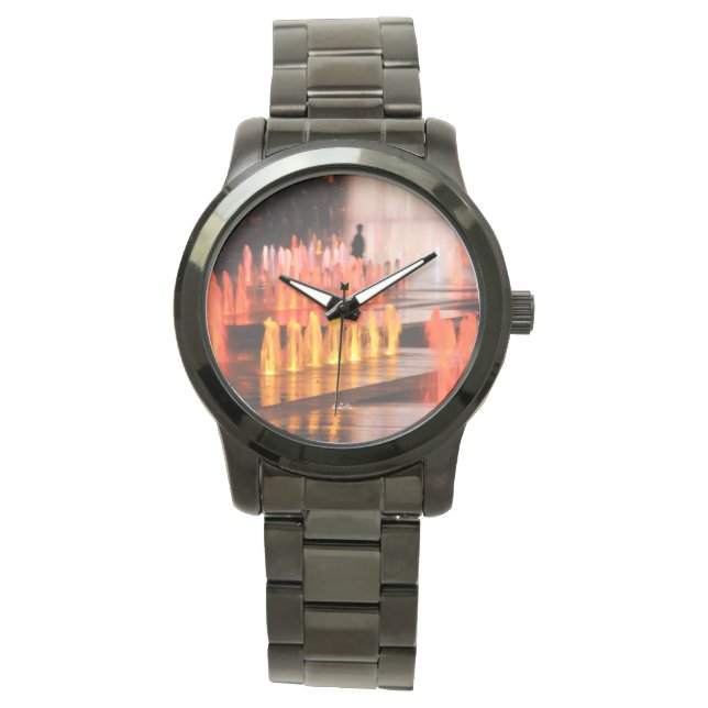 Montre Foto, Silhouette Armbanduhr (Vorderseite)