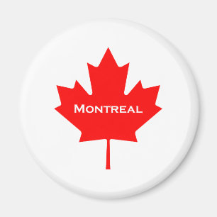 Montreal-Ahornblatt Magnet